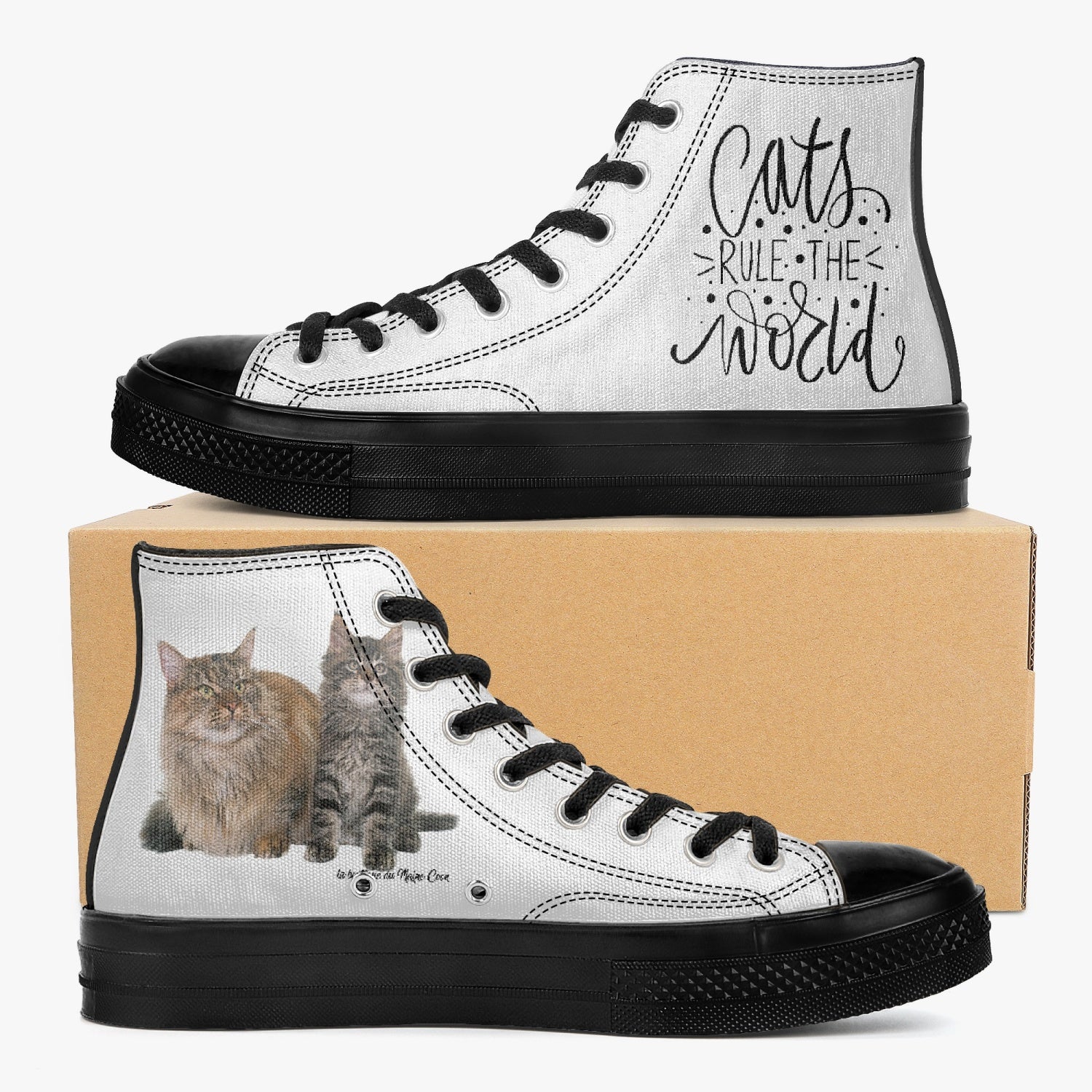 Chaussures Cats rule the world