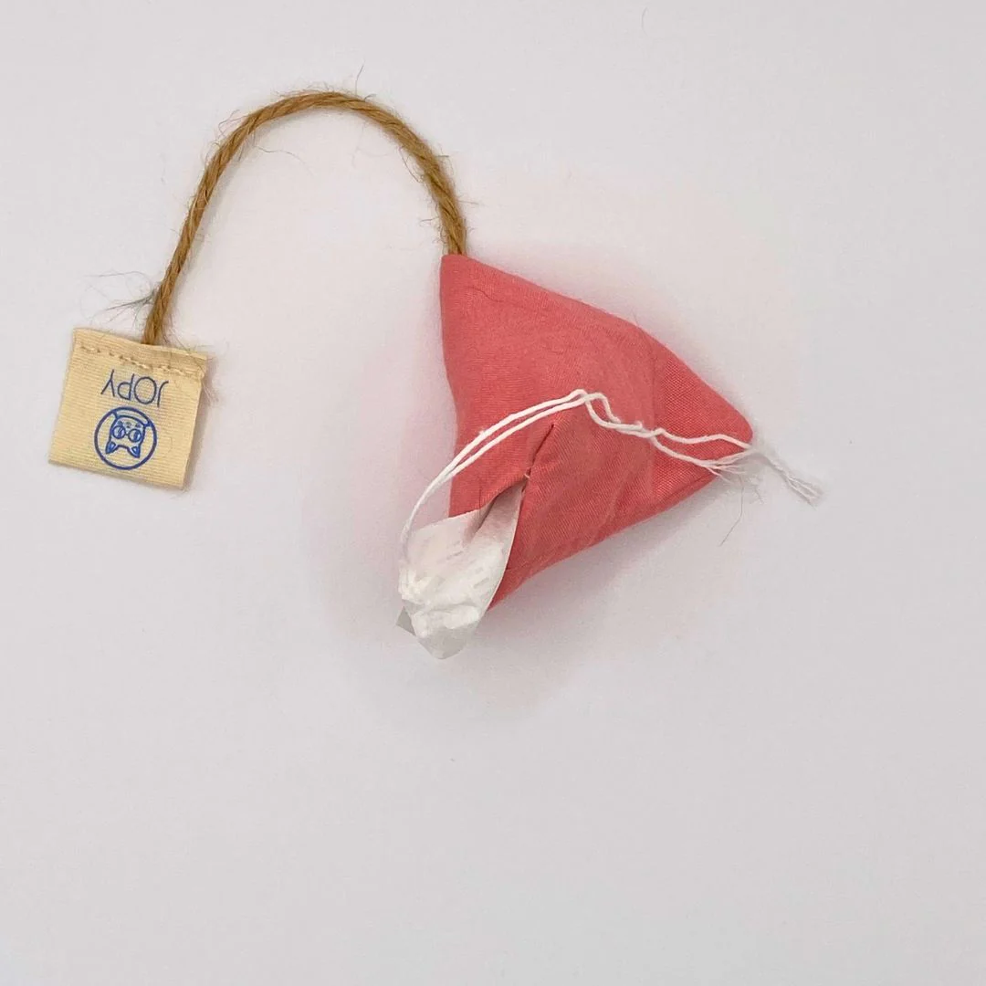 Jouet pour chat à la cataire - rechargeable - sachet de thé - Jopy – Image 2