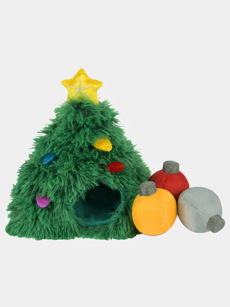 Jouet de Noël pour chiens en forme de Sapin- Inooko