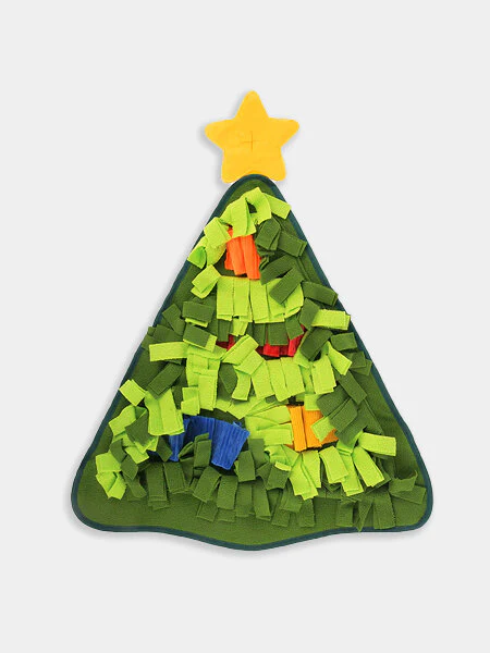 Tapis de fouille pour chiens Sapin de Noël - Inooko