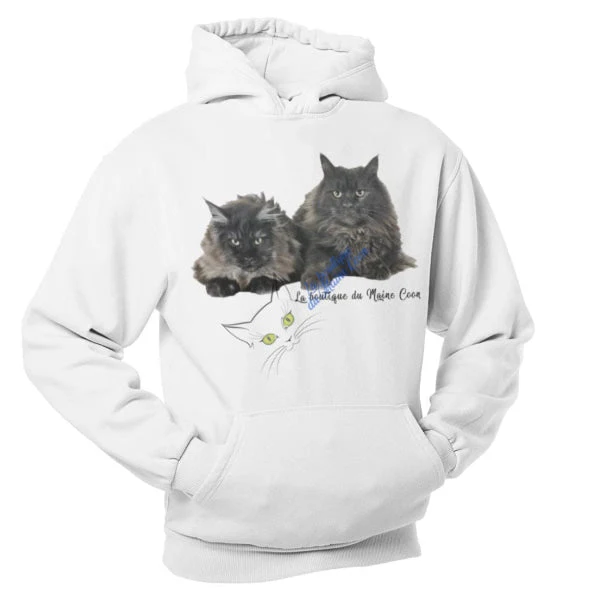 Sweat Maine Coon noirs